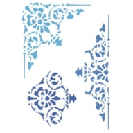 STENCIL 21X15CM CANTOS 300021126 ACRILEX