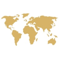 STENCIL 21X15CM MAPA MUNDI 300021518 ACRILEX