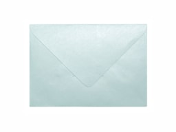 SOBRE NACARADO AZUL 120 G 12 CM X 17 CM