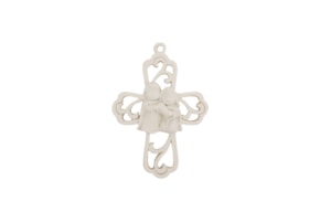 CRUZ C/PRESEPIO INFANTIL 6.6X1.1X9.3CM