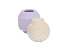 PR * MOLDE SILICONE BOLA FLOCOS NEVE D.7.5X8CM MLD271