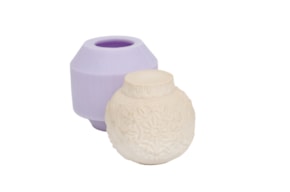 MOLDE SILICONE BOLA FLOCOS NEVE D.7.5X8CM MLD271