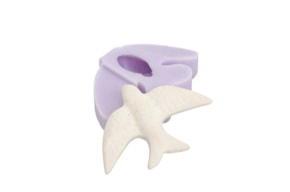 MOLDE SILICONE ANDORINHA 8.5X6X2CM MLD273