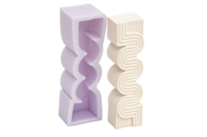 MOLDE SILICONE VELA ONDULADA 13X3.5X 3CM MLD257