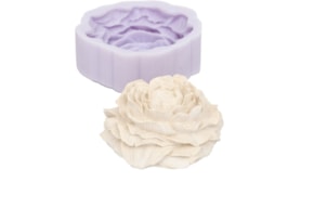 MOLDE SILICONE FLOR D.7.5X3.5CM MLD259