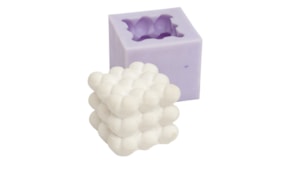 MOLDE SILICONE VELA BOLINHAS 5.5X5.5X5.5CM MLD262
