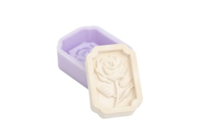 MOLDE SILICONE PLACA FLOR 6.7X4.7X2CM MLD244