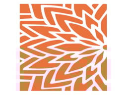 STENCIL 13X13CM ESTAMPARIA 2  300011507 ACRILEX