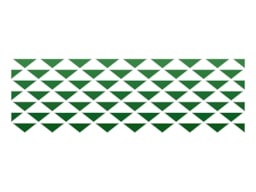 STENCIL 30X10CM TRIANGULOS 1  300041501 ACRILEX