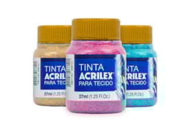TINTAS TECIDO GLITTER 05040 ACRILEX