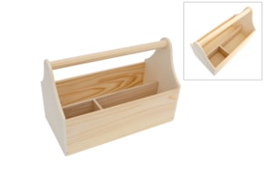 WOODEN BOX 33X17X22CM