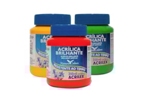 TINTAS ACRILICAS BRILHANTE 250ML 03325 ACRILEX