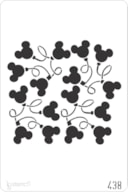 STENCIL 20X30CM 438 LUZES COM RATINHO