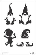 STENCIL 20X30CM 451 ELFS