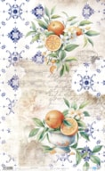PAPEL ARROZ 54X33CM FRUIT S MARKET II  ORANGE PFY-14214