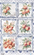 PAPEL ARROZ 54X33CM FRUIT S MARKET II  PEACH PFY-14205