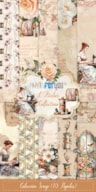 BLOCO 10 PAPEIS SCRAP 15X30CM L´ATELIER PFY-12981