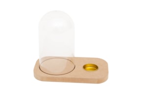 BASE C/CAMPANULA 20.6X10X18.5X1.6CM MDF