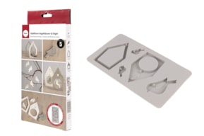 MOLDE CASINHAS E PASSARINHOS 14.5X26X1.2CM  RAYHER