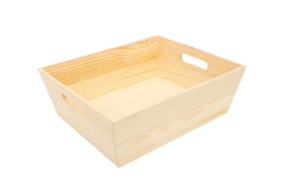 WOODEN BOX 39X32X13CM
