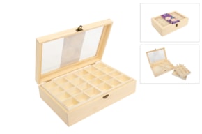 WOODEN BOX 30X20X8CM