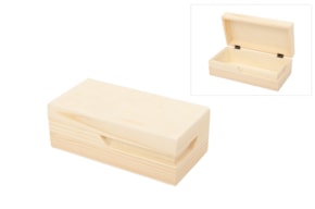 WOODEN BOX 20.2X10.2X6.9CM