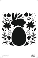 STENCIL 20X30CM 456 EASTER