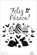 STENCIL 20X30CM 457 PÁSCOA