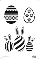 STENCIL 20X30CM 458 PÁSCOA