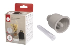 MOLDE VASO COM RANHURAS D.8.3cmX 9.5cm RAYHER