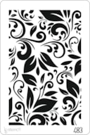 STENCIL 20X30CM 483 FLORES
