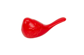 PASSARO MEDIO 15X7X7CM VERMELHO