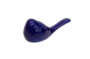 PASSARO MEDIO 15X7X7CM AZUL COBALTO