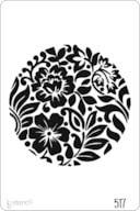 STENCIL 20X30CM 517 MANDALA FLORAL