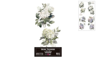 DECOR TRANSFERS 15X30CM HYDRANGEAS  PFY-14767