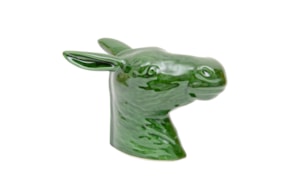 BURRO 18X10X13CM  VERDE OLIVA