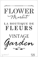 STENCIL 20X30CM 526 VINTAGE