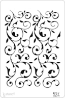 STENCIL 20X30CM 524 ARABESCOS