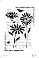 STENCIL 20X30CM 527 CARTA FLORAL
