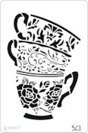 STENCIL 20X30CM 543 CHÁ