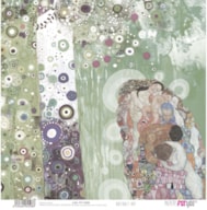 BLOCO 12 PAPEIS SCRAP 30.5X31.8CM ABSTRACT ART  PFY-14508