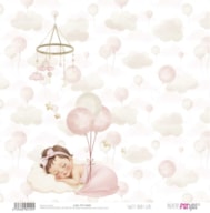 PAPEL SCRAP 30.5X31.8CM SWEET BABY GIRL PFY-14429