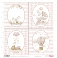 PAPEL SCRAP 30.5X31.8CM SWEET BABY GIRL PFY-14435