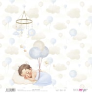 PAPEL SCRAP 30.5X31.8CM SWEET BABY BOY PFY-14444