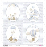 PAPEL SCRAP 30.5X31.8CM SWEET BABY BOY PFY-14449