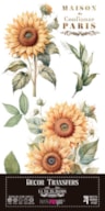 DECOR TRANSFERS 15X30CM SUNFLOWERS PFY-14775