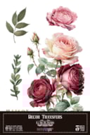 DECOR TRANSFERS 20X30CM ROSES PFY-14809