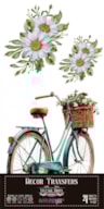 DECOR TRANSFERS 15X30CM BIKES PFY-14778