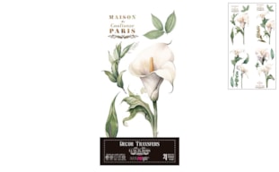 DECOR TRANSFERS 15X30CM CALLA LILY PFY-14771