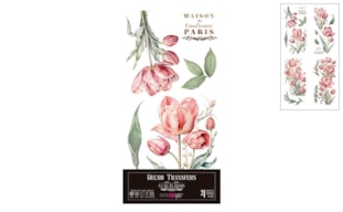 DECOR TRANSFERS 15X30CM TULIPS PFY-14774